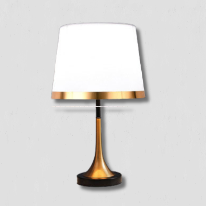 Luxury Gold and Black Vintage Desk Lamp