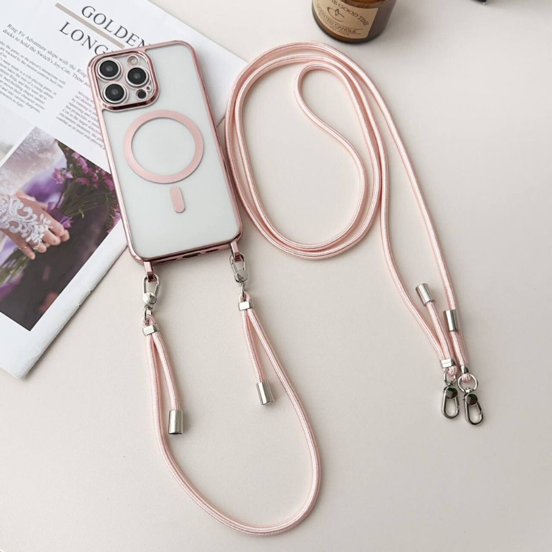 Premium MagSafe Crossbody iPhone Case - Saint