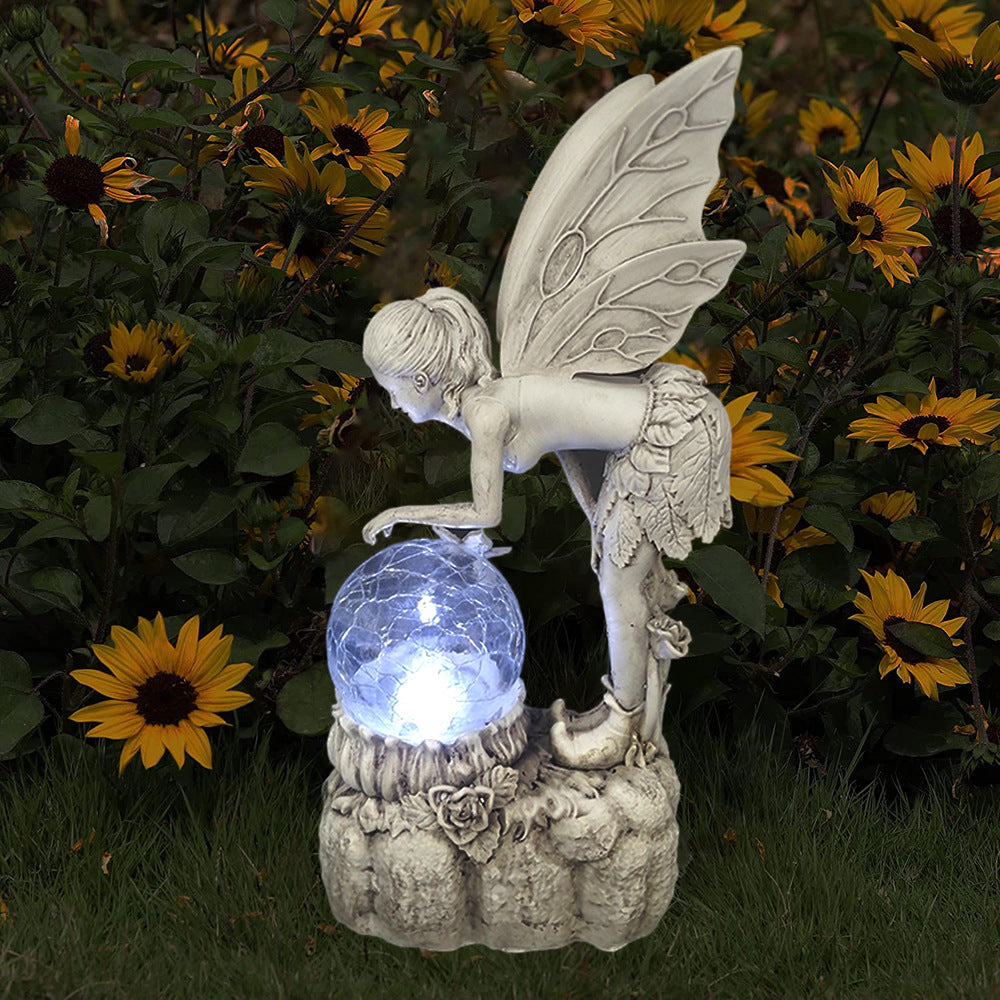 Solar Powered Fairy Garden Ornament