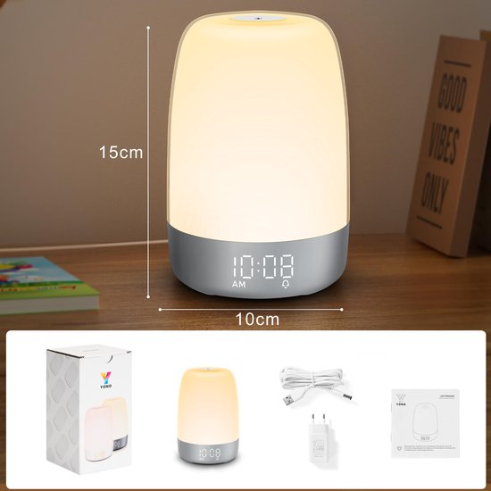 Wake Up Light with Soothing Nature Sounds