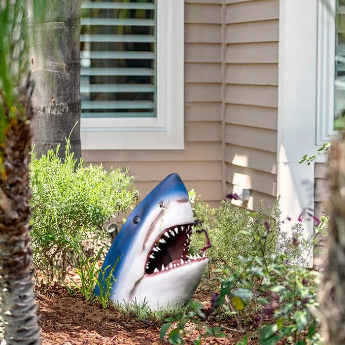 Detailed Shark Figurine Decor for Home