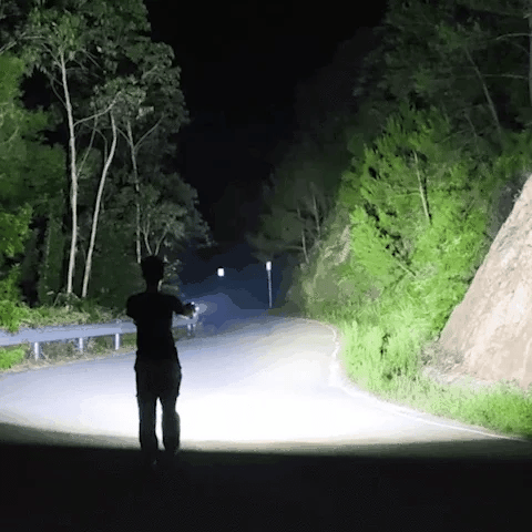 Compact Waterproof Tactical LED Flashlight