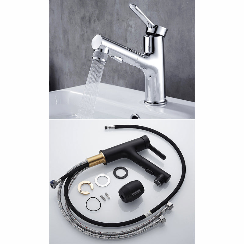 Modern Kitchen Sink Faucet with Pull-Out Spray nozzle