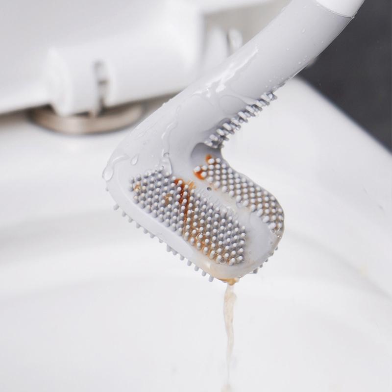 Bathroom Toilet Cleaning Brush Set