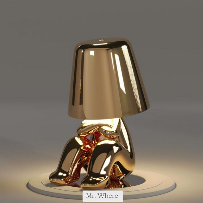 Portable LED Desk Lamp with Adjustable Brightness