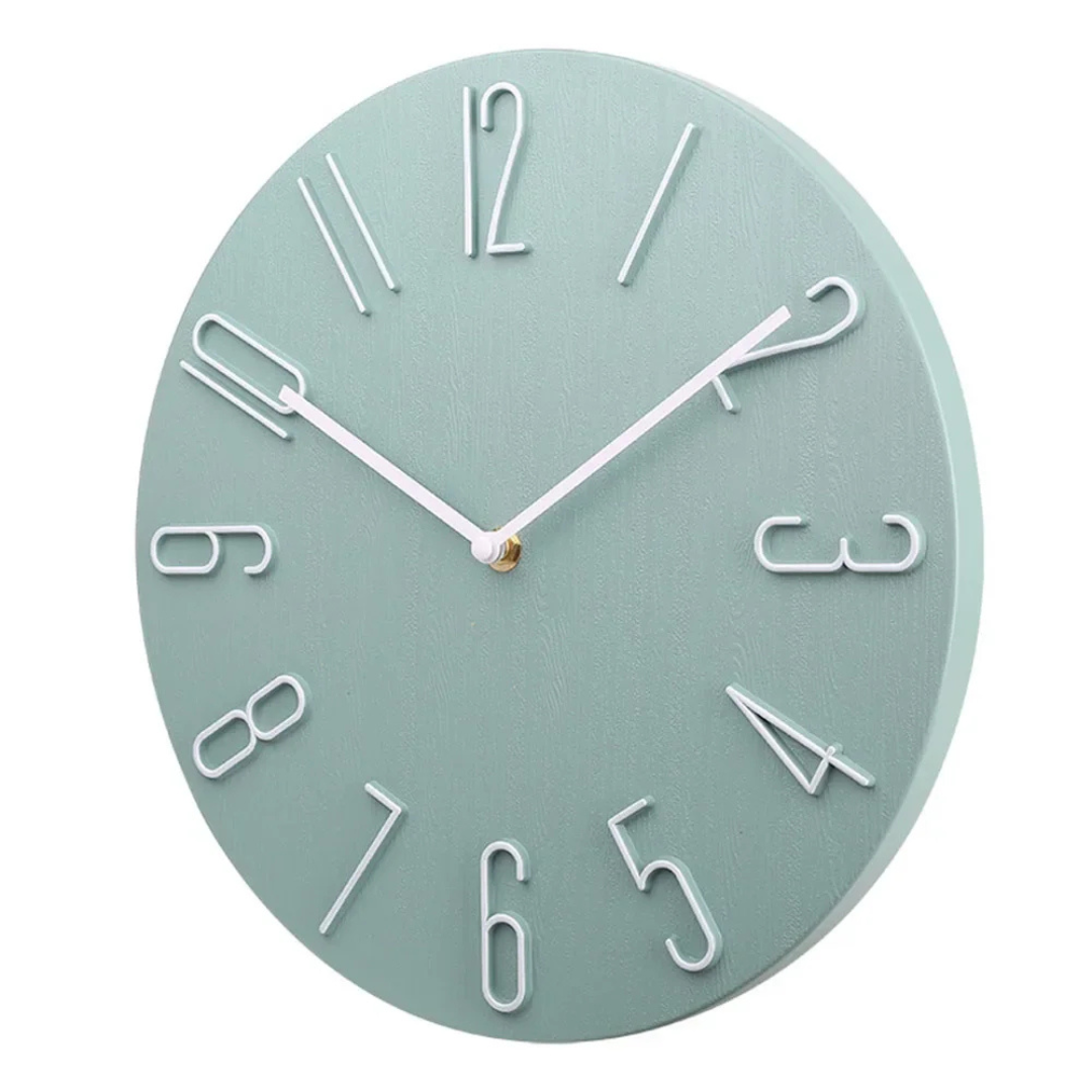 Vibrant Decorative Clock With Bright Colors