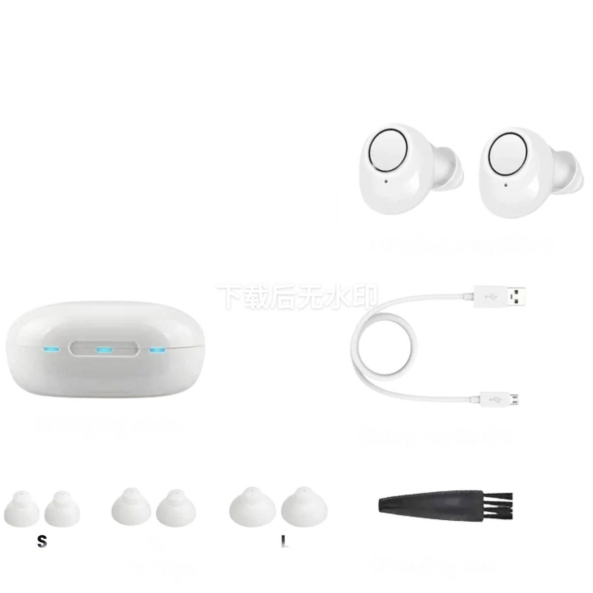 Compact Rechargeable Bluetooth Hearing Aids for Adults