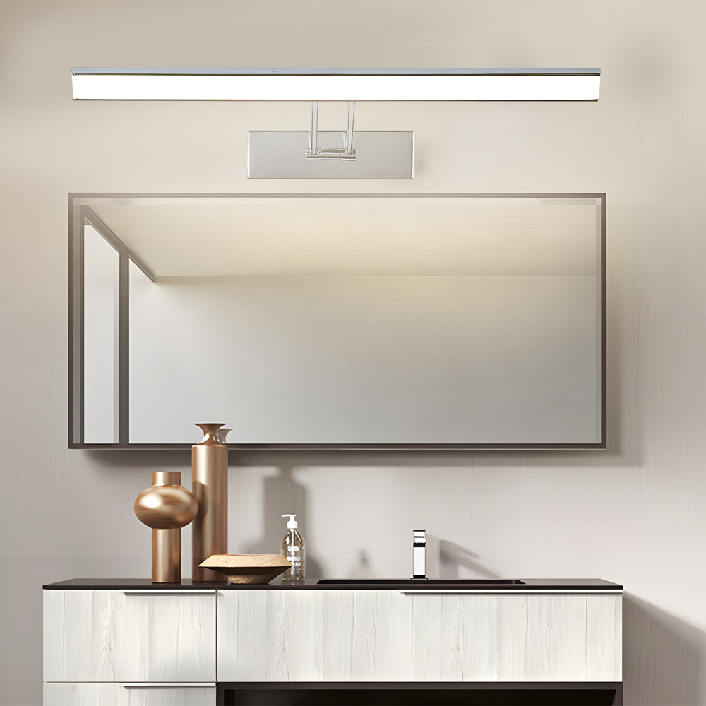 Wide Angle LED Bathroom Light with Sleek Modern Style
