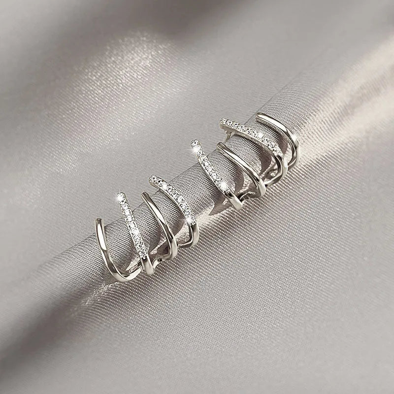 Simple Chic Twist Earrings for Women