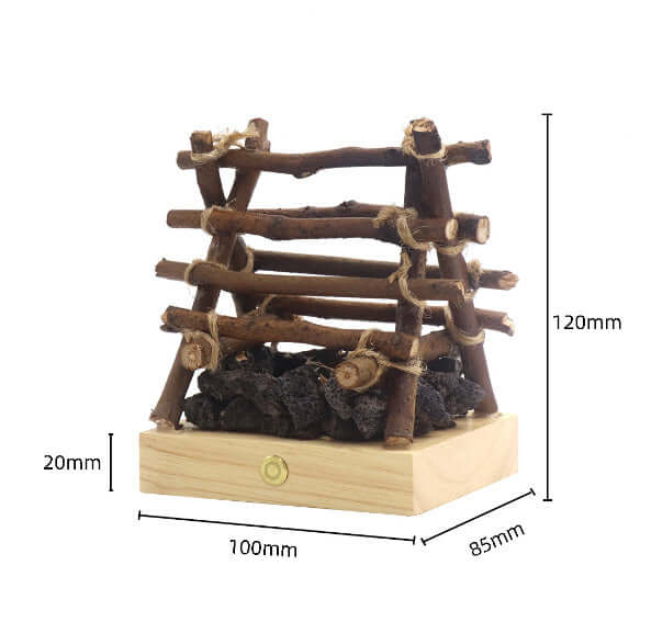 Warm Table Lamp with Branch Design