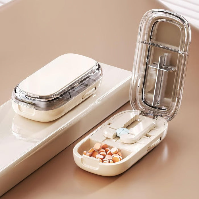 Compact Travel Pill Splitter