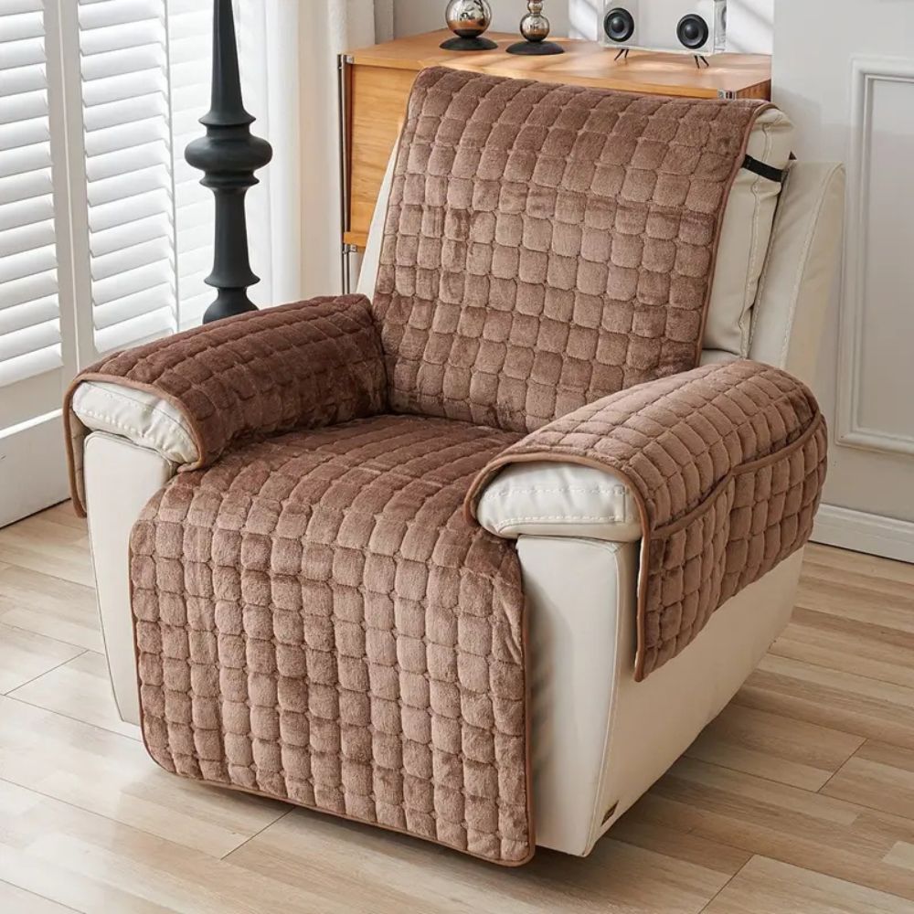 Cofik | Cozy Patterned Recliner Slipcover