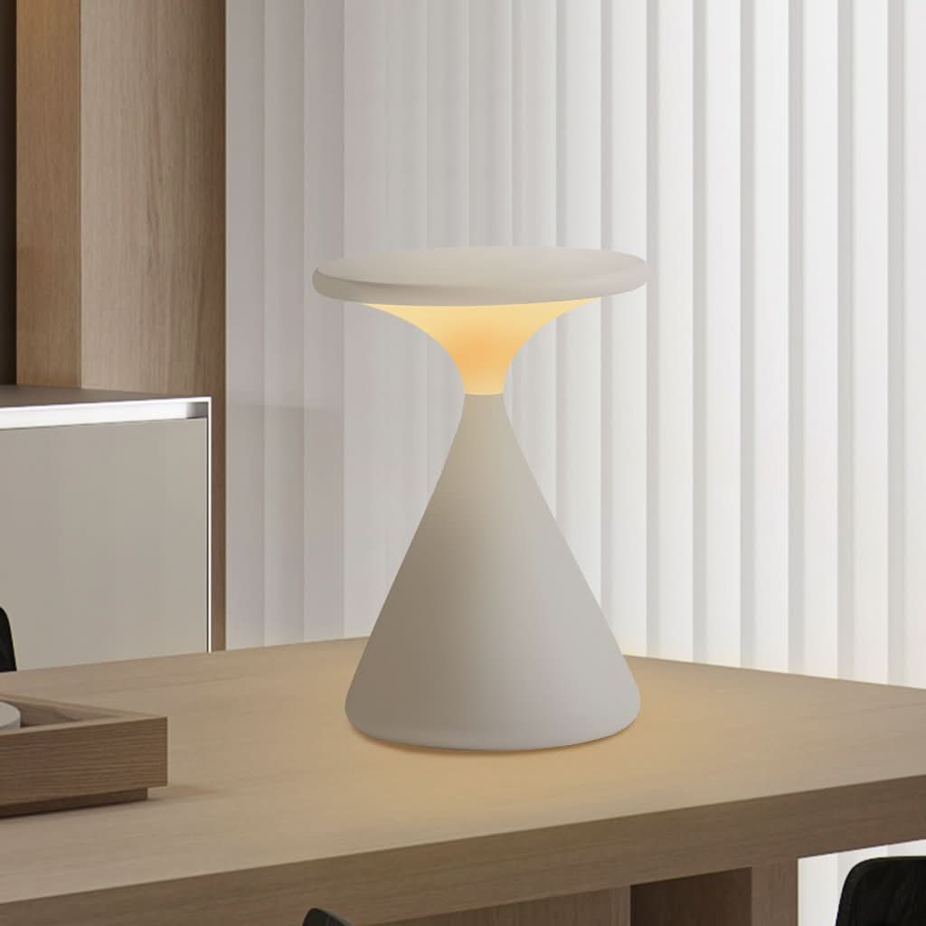 Compact Wireless Desk Lamp with Adjustable Brightness