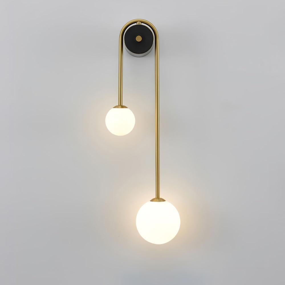 Modern Gold Arc Wall Light