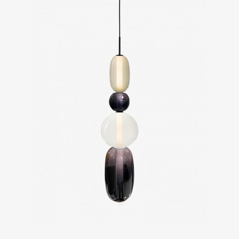Colorful Glass LED Hanging Light