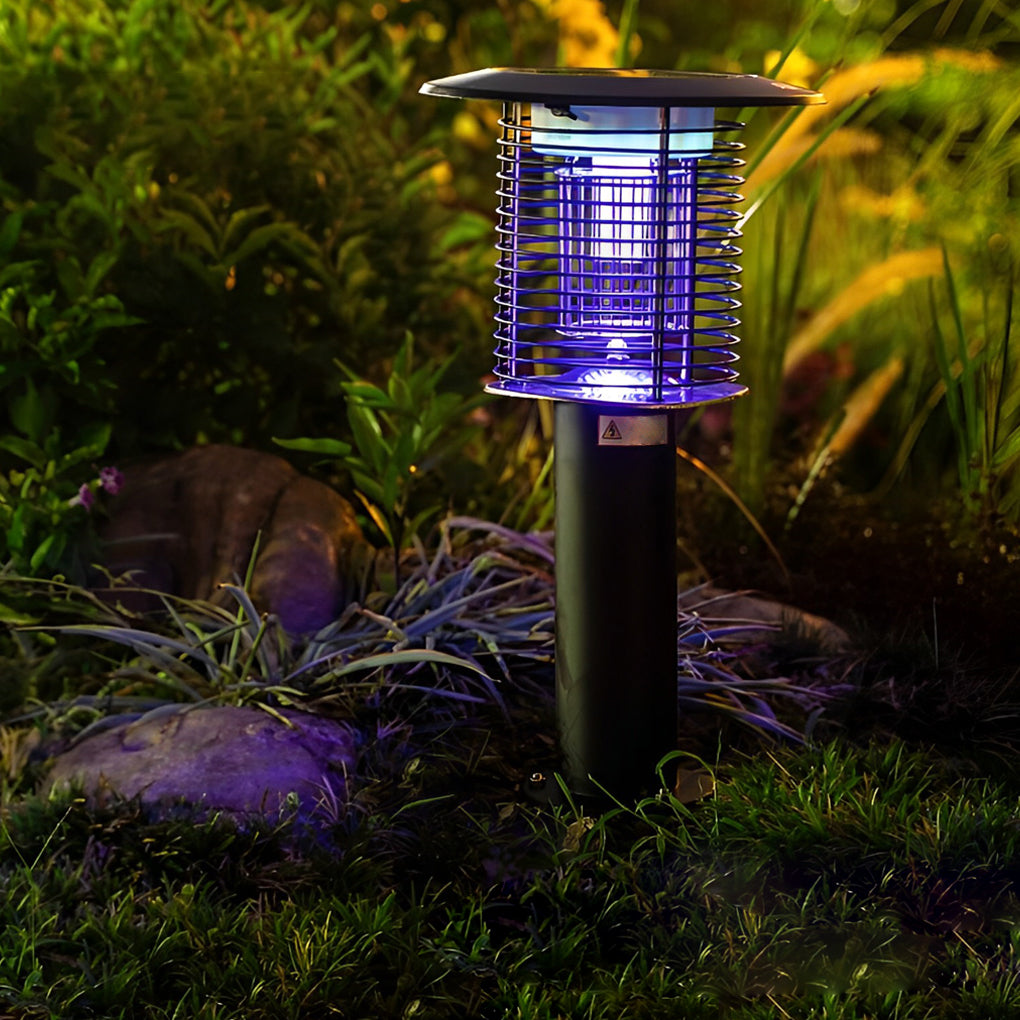 Outdoor Solar Powered Mosquito Killer Lamp