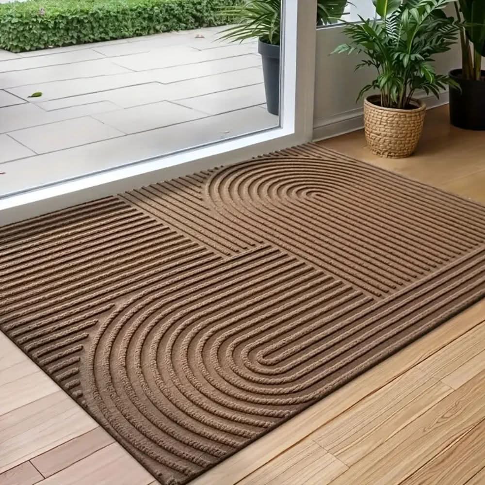 Waterproof Non Slip Floor Mat with Drainage Pattern