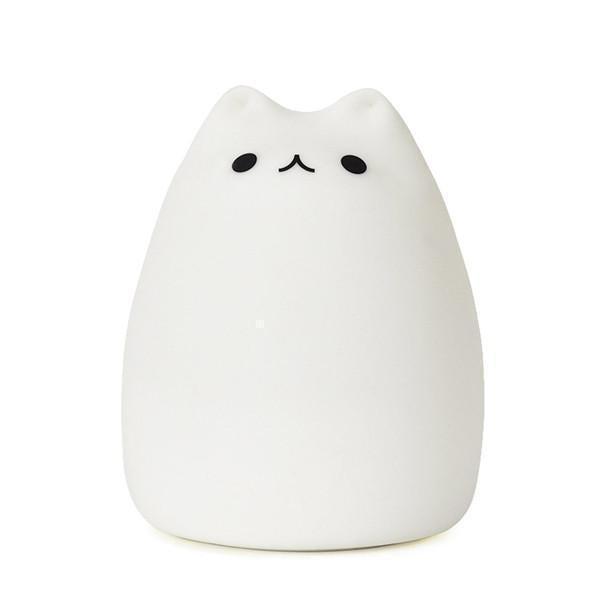 Colorful LED Kitty Night Lamp