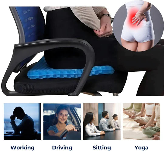 Comfortable Orthopedic Gel Back Support Cushion