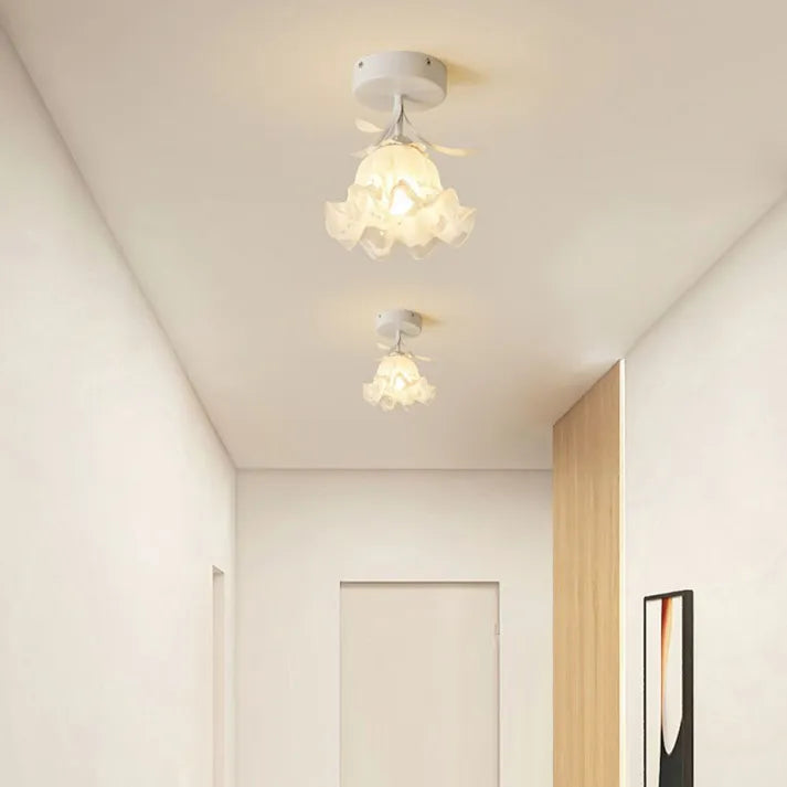 Small Floral Pendant Light