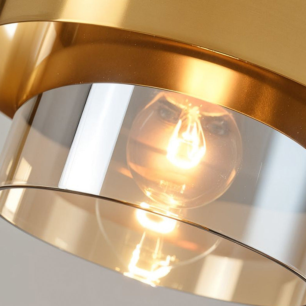 Elegant Clear Hanging Ceiling Light