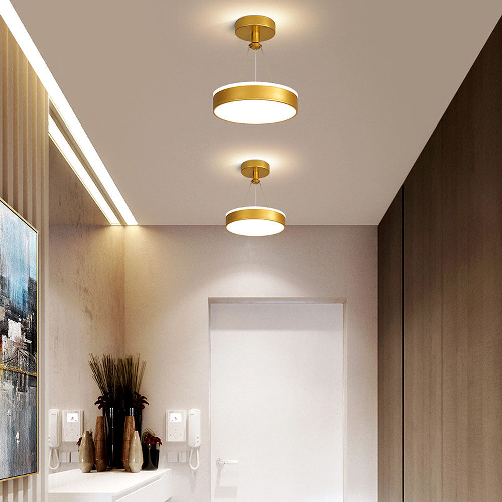 Chic Silver LED Hanging Light