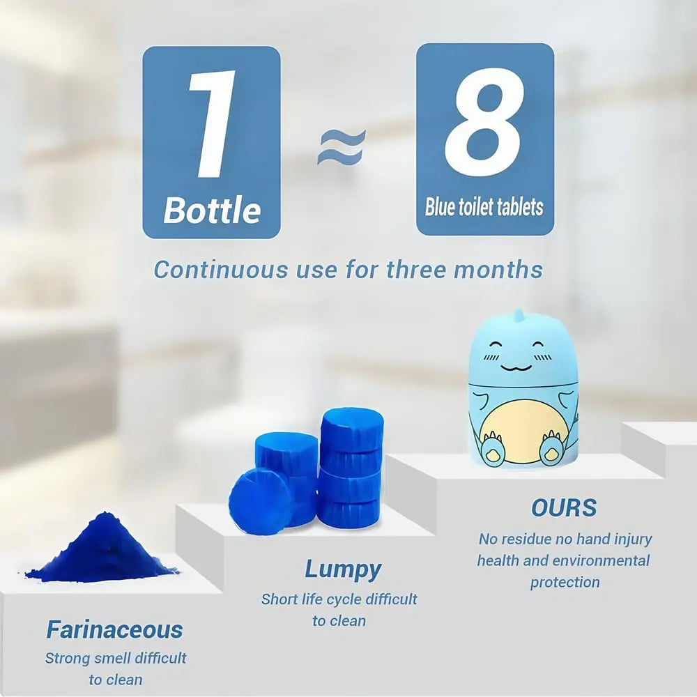 Powerful Auto Toilet Cleaner & Freshener Stone