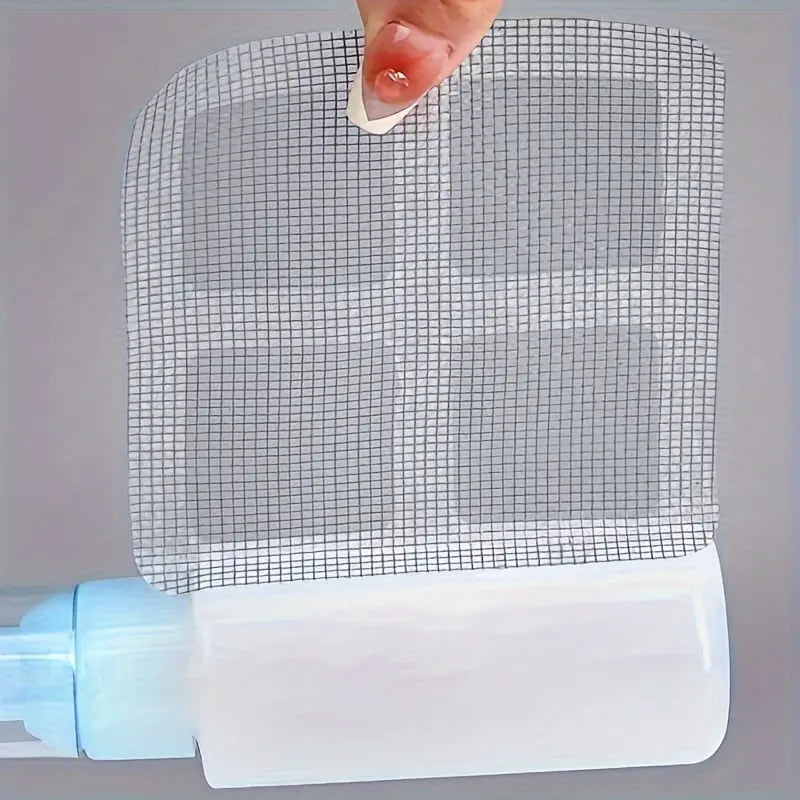 Stick-On Drain Protectors Against Clogs