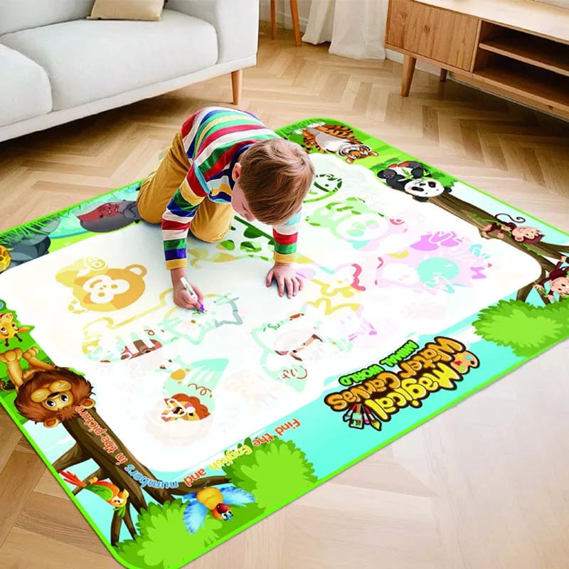 Big Kids Water Painting Mat – Spill Proof Art Toy - Cofik