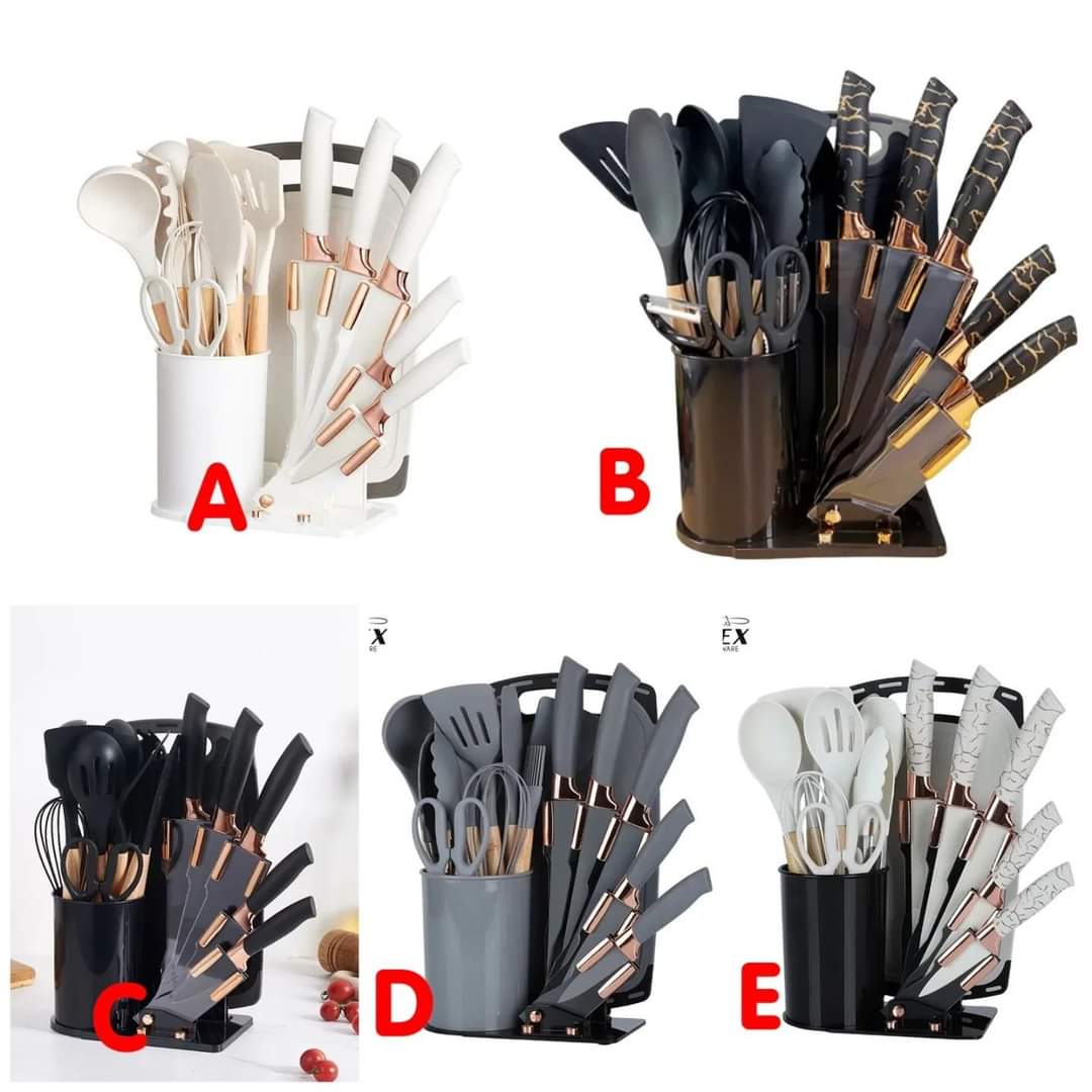 Essential 19-Piece Cooking Tool Set