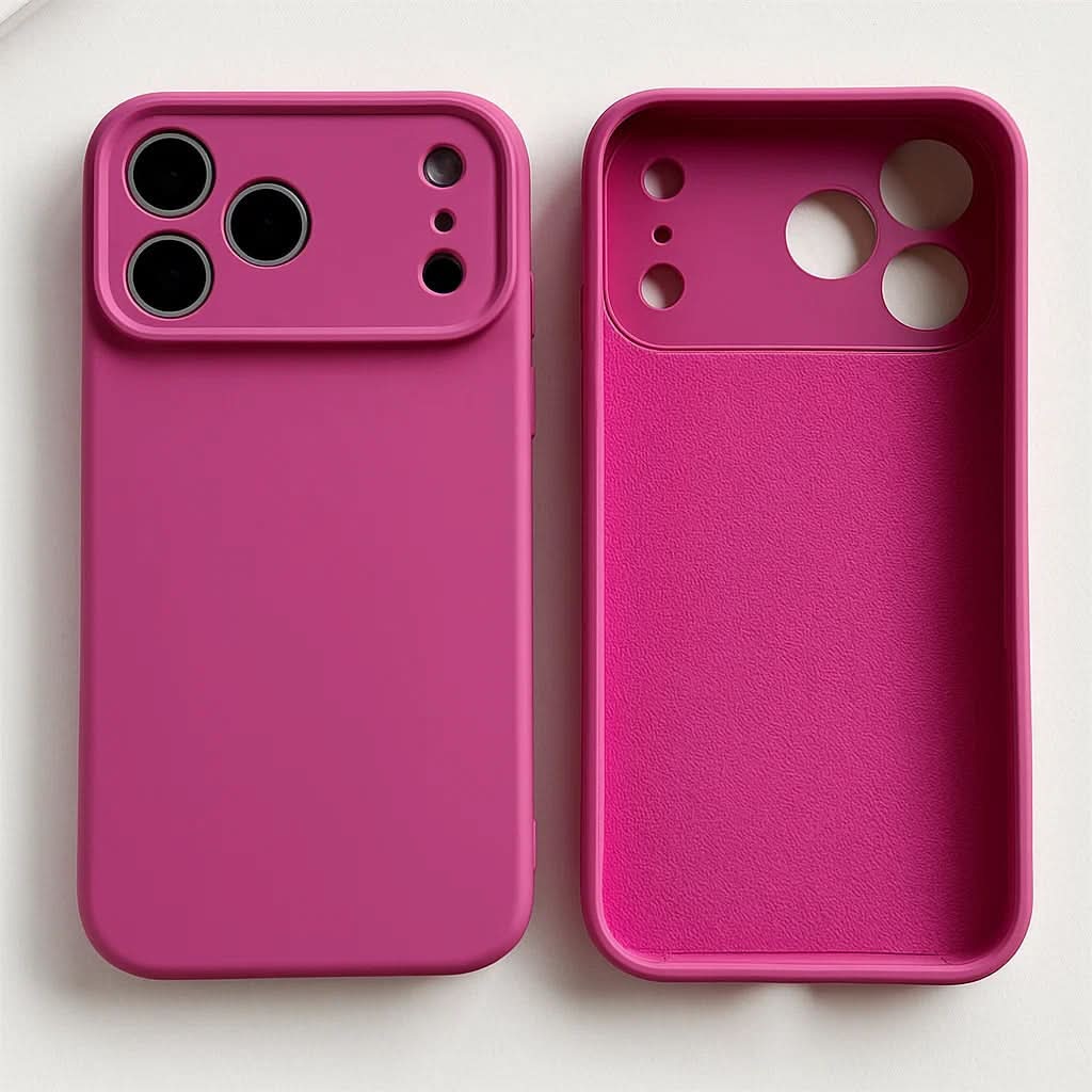 Durable Silicone iPhone 16 17 Case