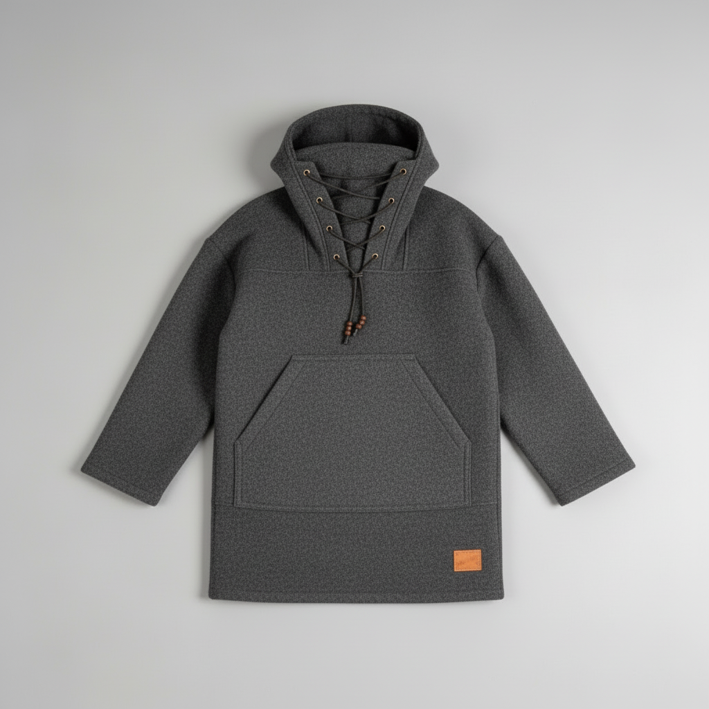 Warm Waterproof Wool Outdoor Jacket