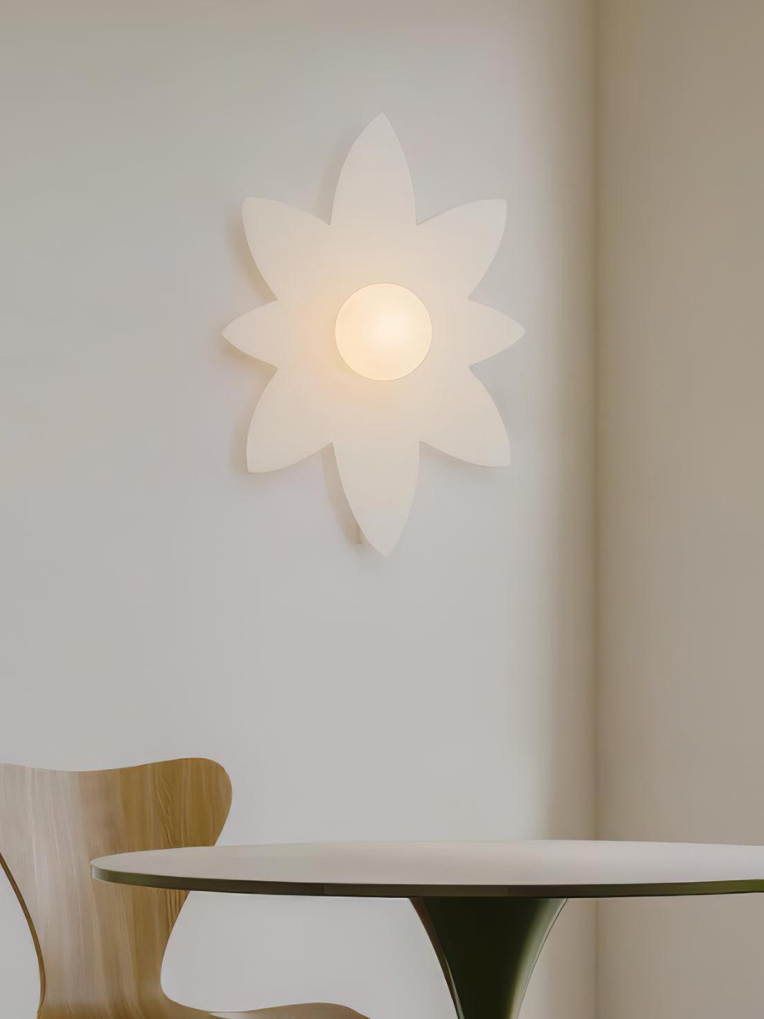 Decorative Floral Wall Light Fixture