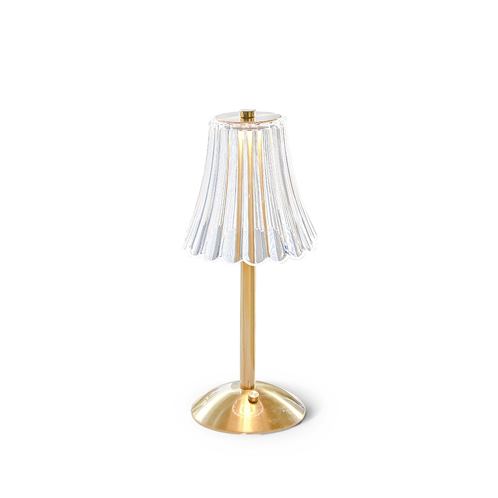 Luxury Gold Compact Desk Lamp