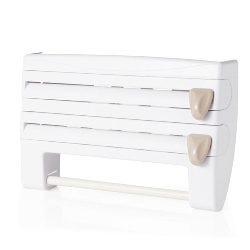 Space Saving Foil and Baking Paper Organizer Shelf