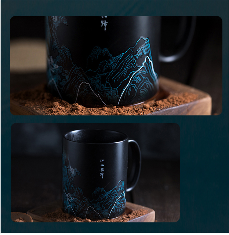 Color Changing Heat Sensitive Coffee Mug