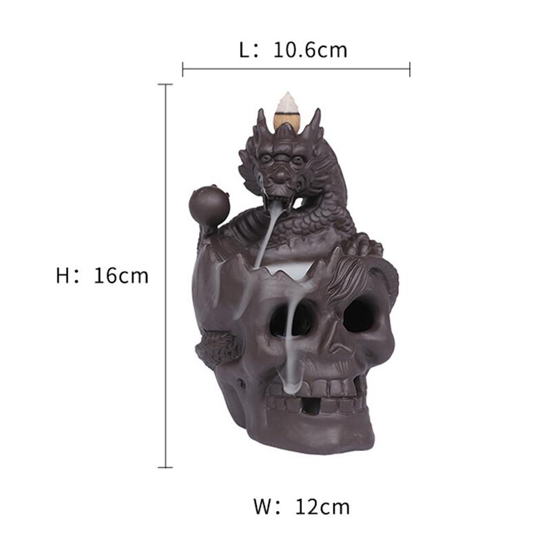 Dark Skull Electric Incense Holder