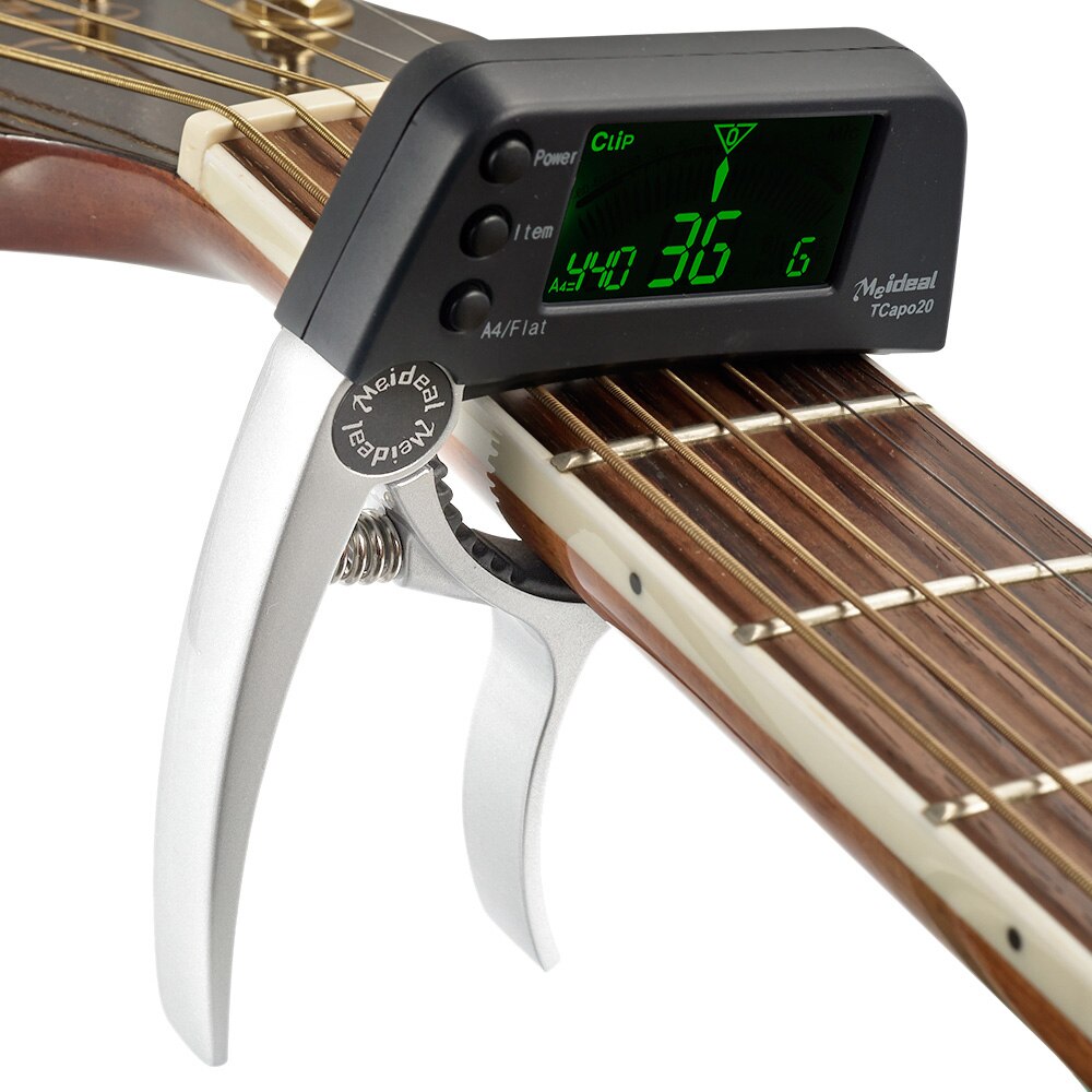 Digital Guitar Capo Tuner with LCD Display