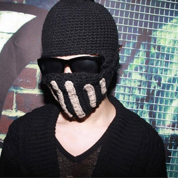 Warm Knit Knight Beanie Hat