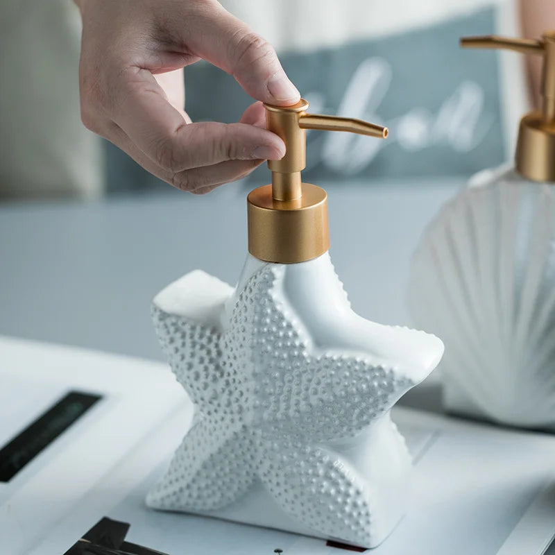Ocean Inspired Bathroom Soap Dispenser