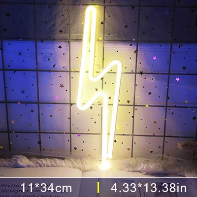 Colorful Led Neon Light Wall Decoration