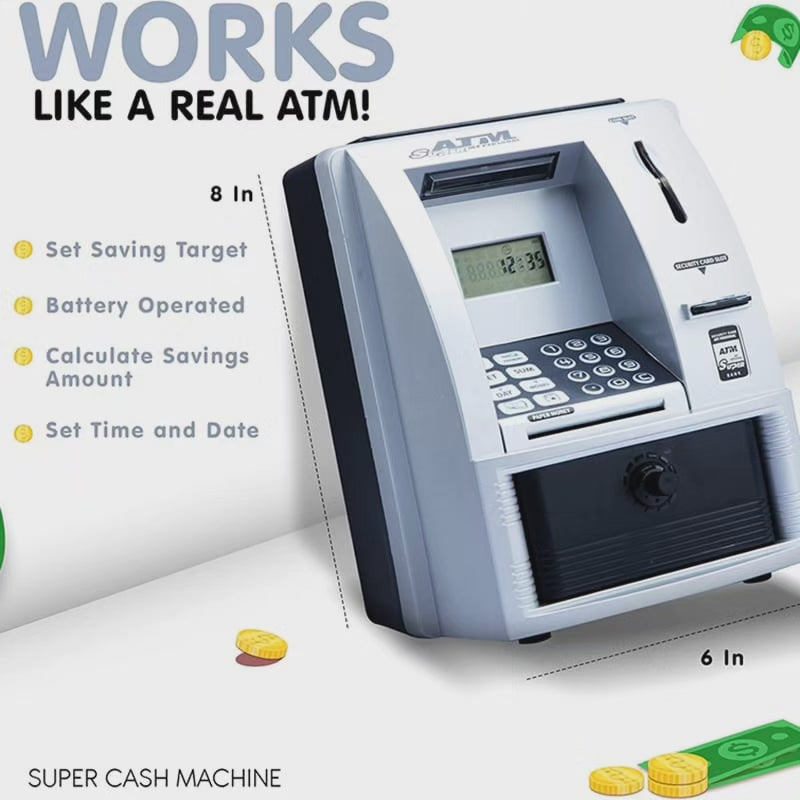 Electronic Piggy Bank Savings Box