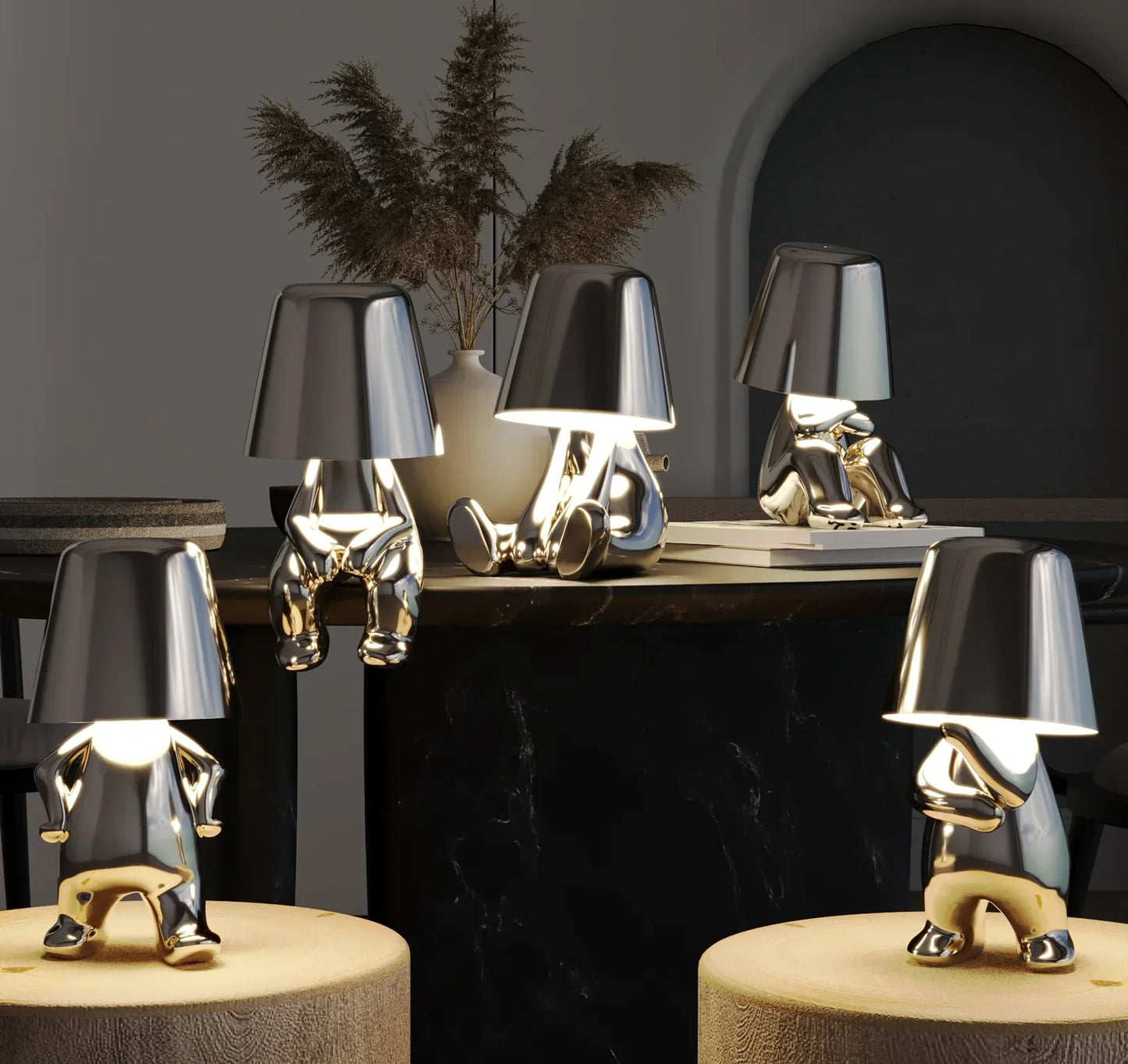 Smart Wireless Desk Lamp Set