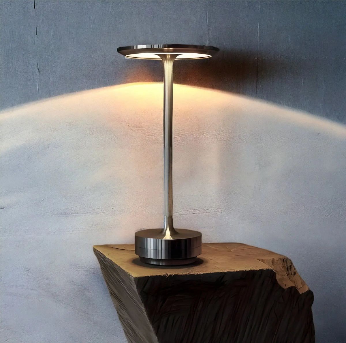 Sleek Touch Table Lamp with Color Changing LED Light