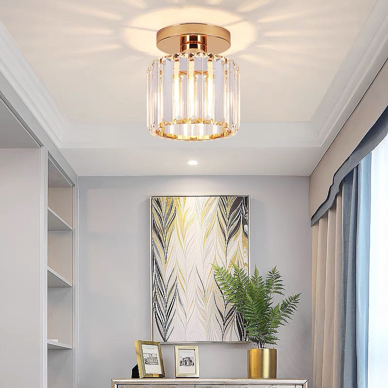 Luxurious Sparkling Crystal Ceiling Light