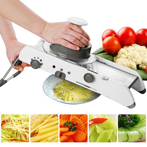 Easy Slice Mandoline - Adjustable Sharp Steel Blade Cutter