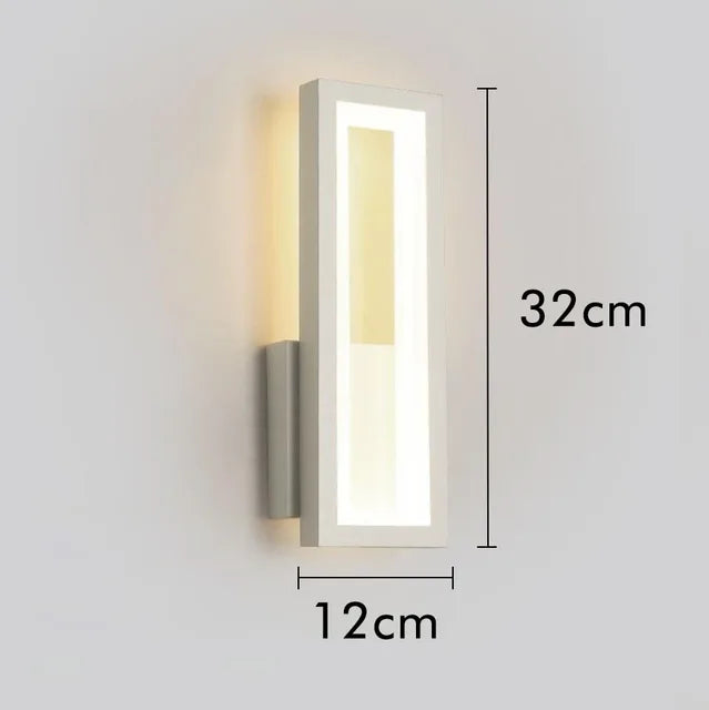 Sleek LED Wall Light for Living Room and Hallway