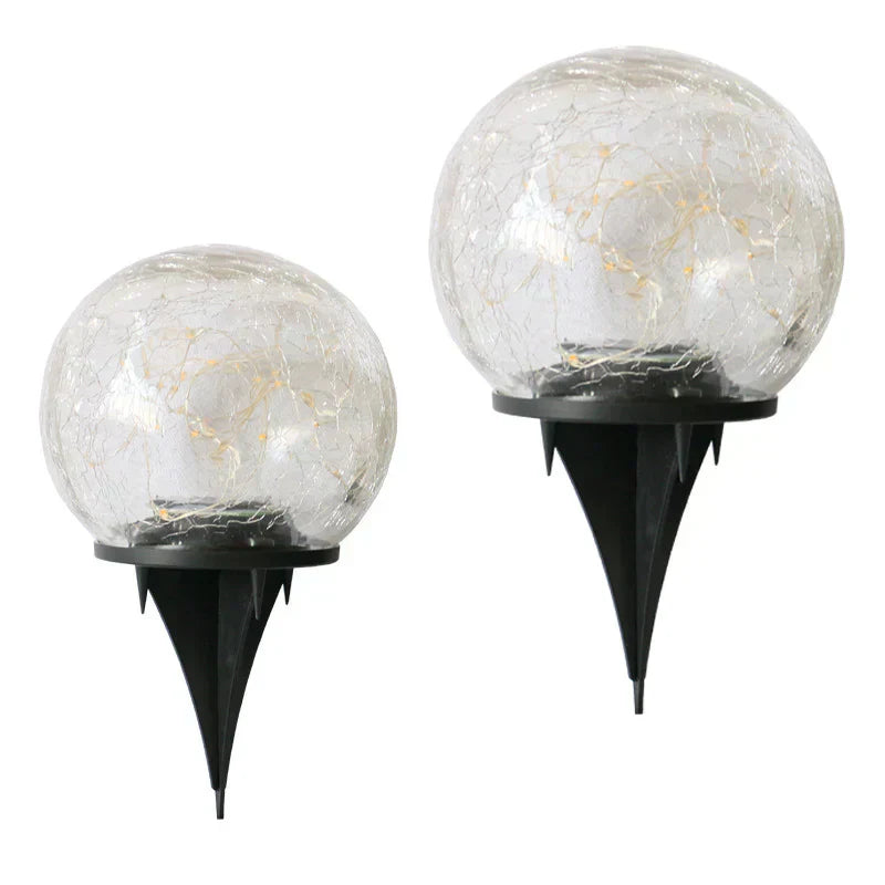 Solar Powered Garden Ball Light Modern Style