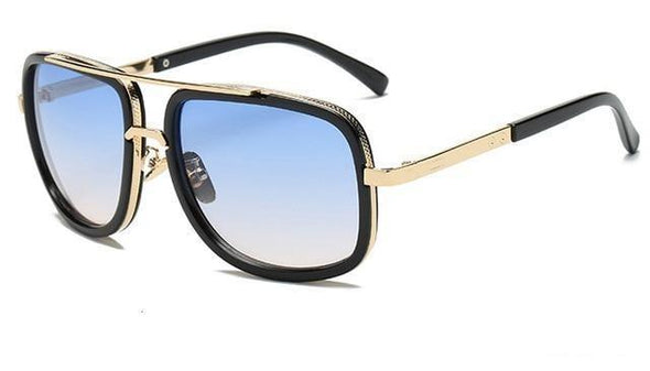 Men's UV Protection Polarized Sunglasses Lightweight Metal Frame