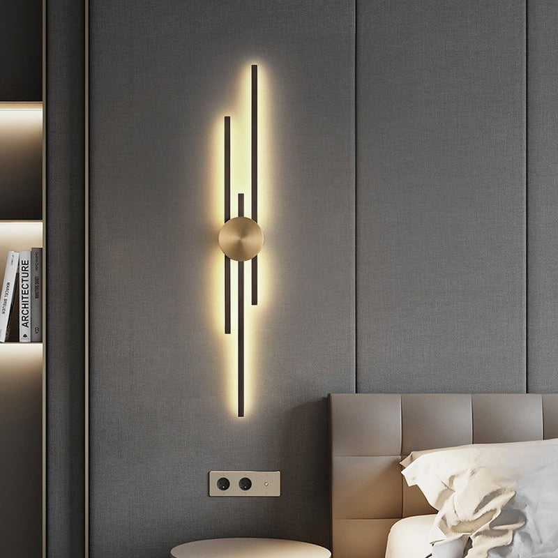 Slim Modern Metal LED Wall Light